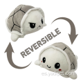 peluche de felpa reversible